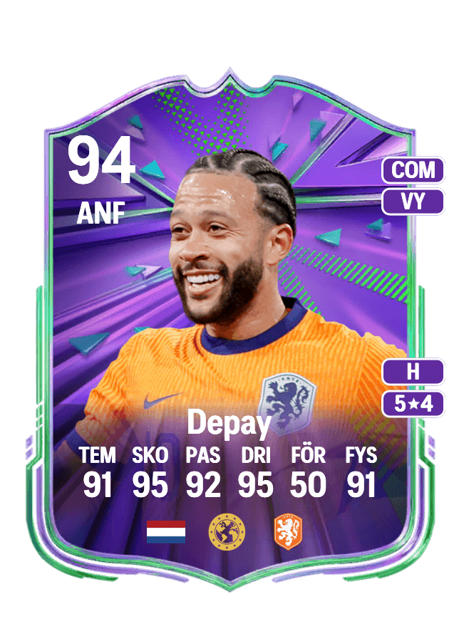 Memphis Depay card