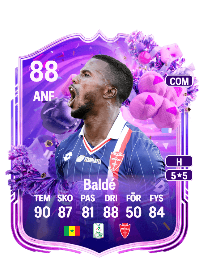 Keita Baldé card