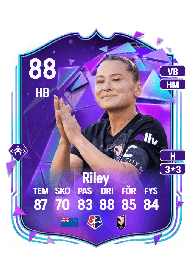 Ali Riley card
