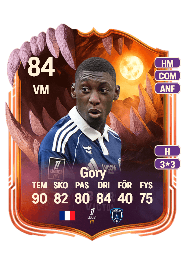 Alimami Gory card