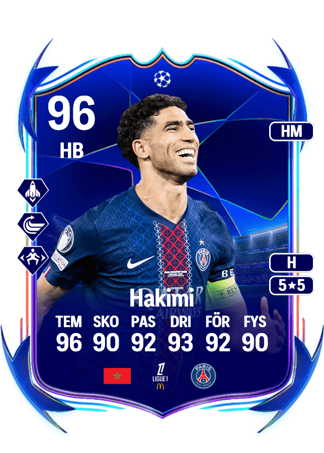 Achraf Hakimi card