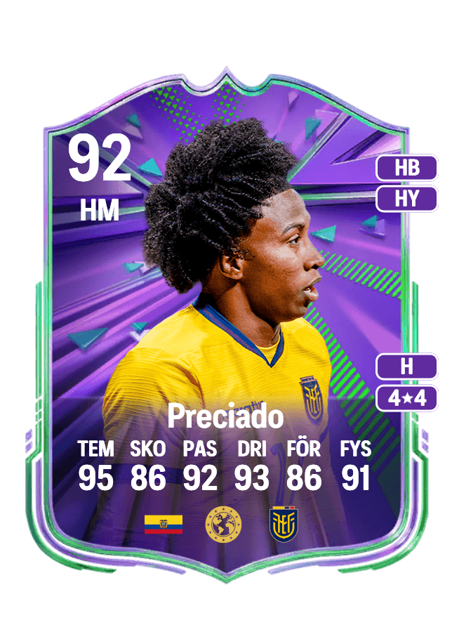 Ángelo Preciado card