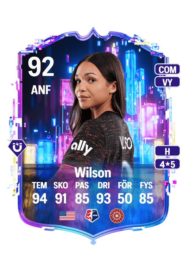 Sophia Wilson card