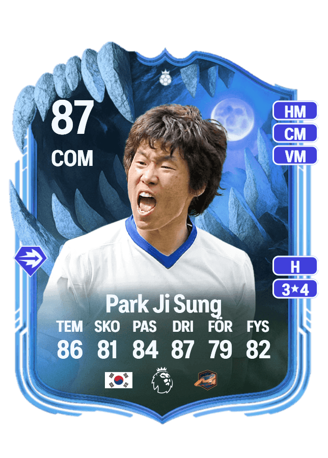 Park Ji Sung card
