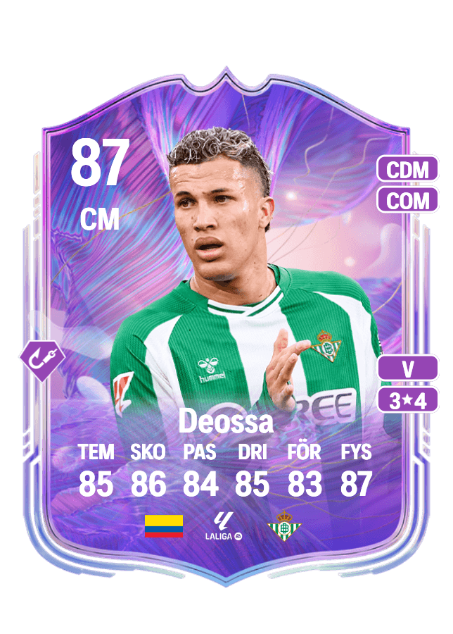 Nelson Deossa card