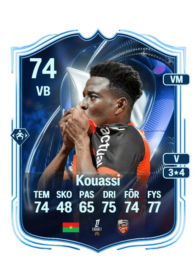 Arsène Kouassi card