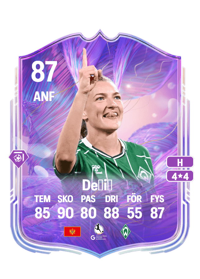 Medina Dešić card