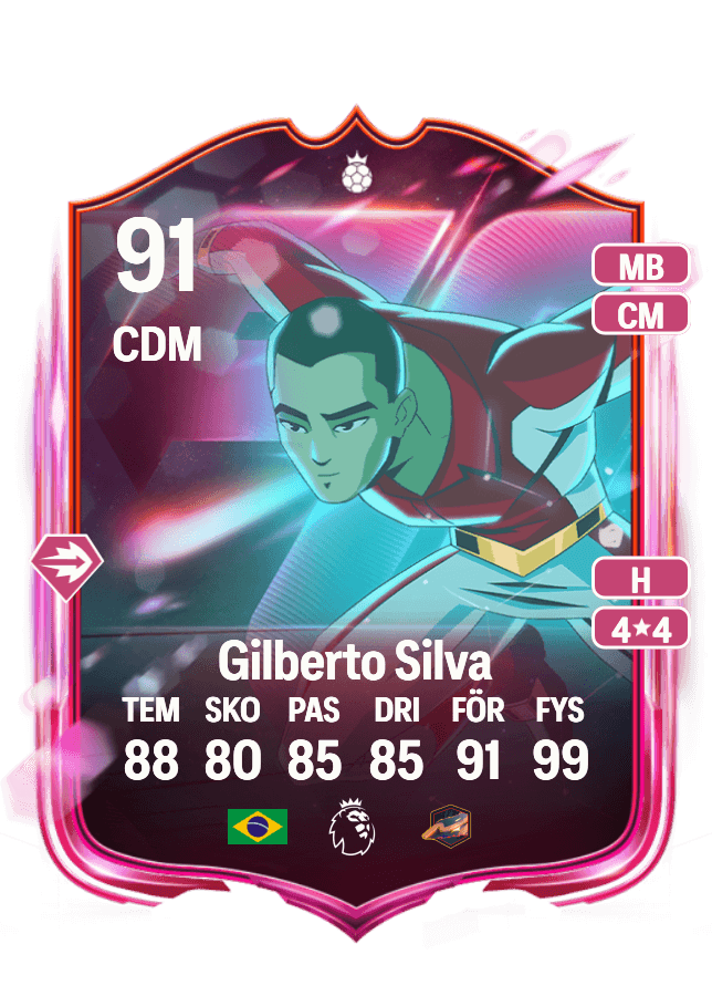 Gilberto Silva card