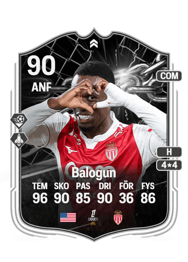 Folarin Balogun card