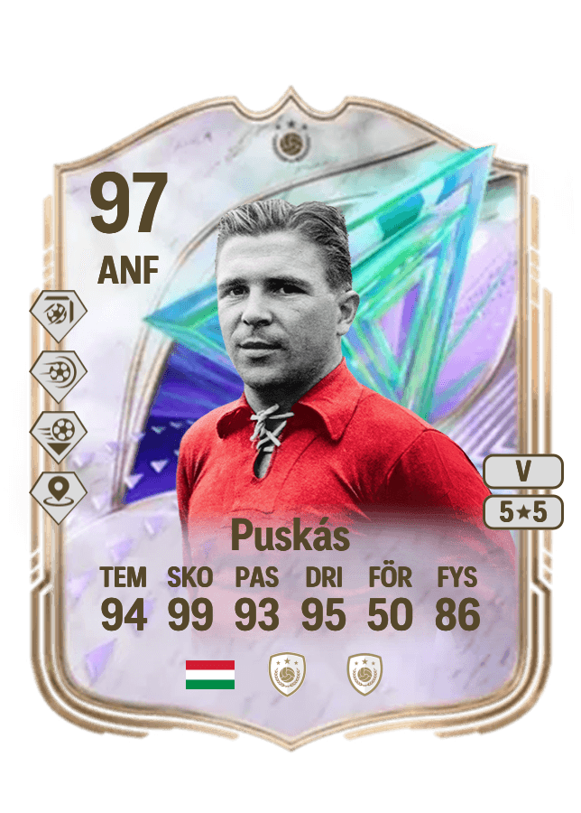 Ferenc Puskás card