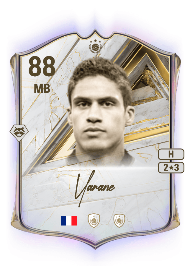 Raphaël Varane card