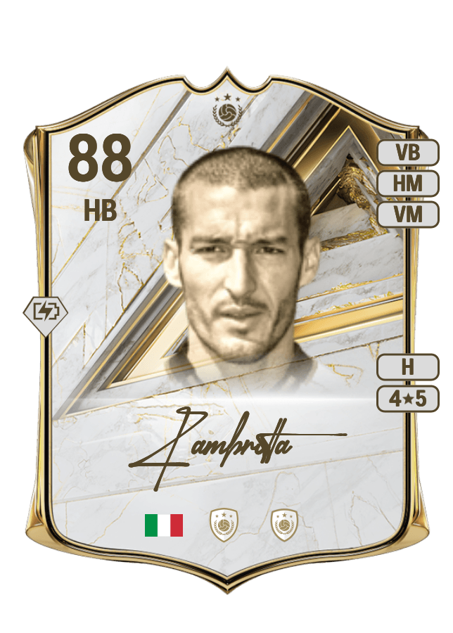 Gianluca Zambrotta card