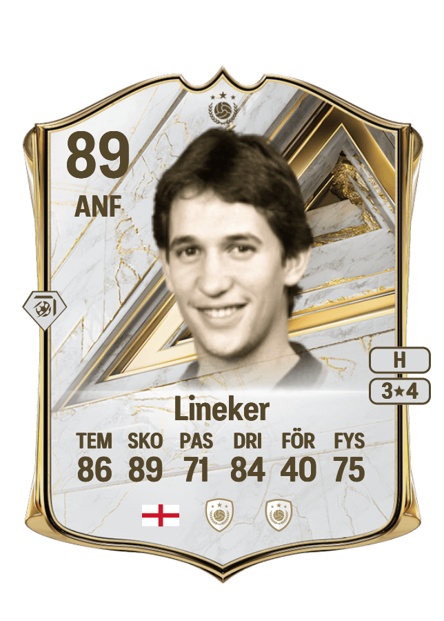 Gary Lineker card