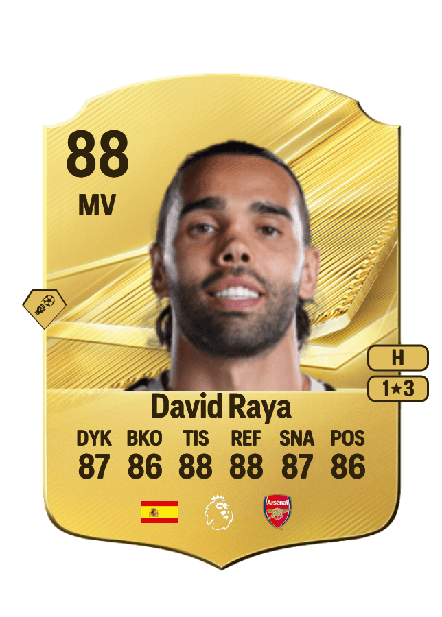 David Raya card