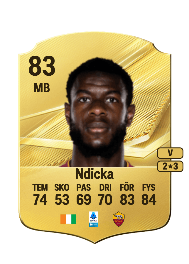 Evan Ndicka card
