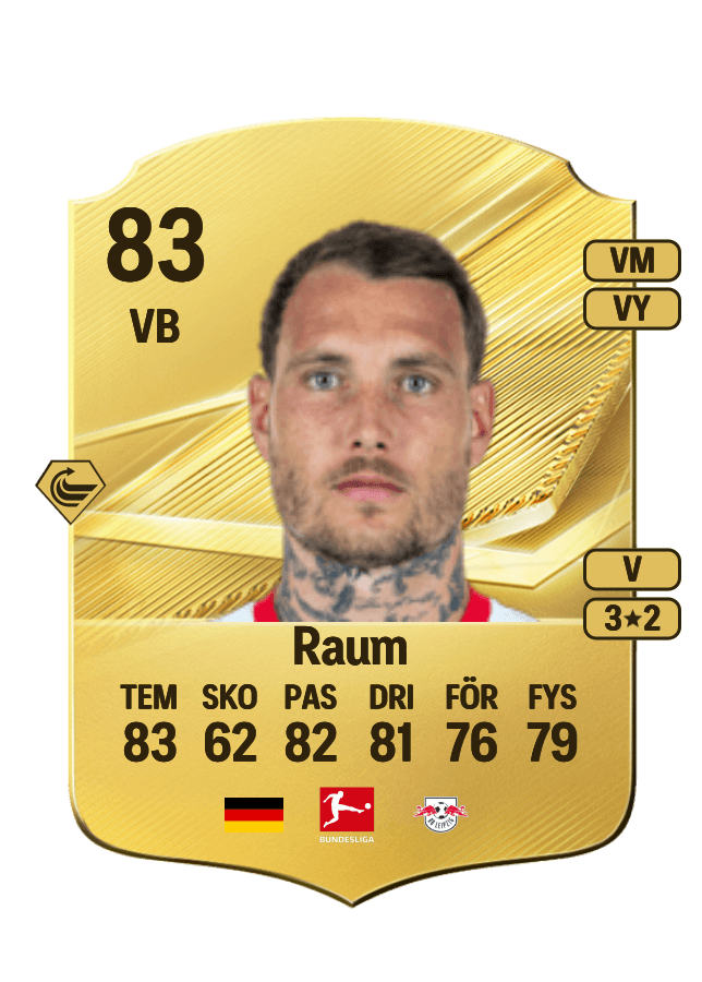David Raum card
