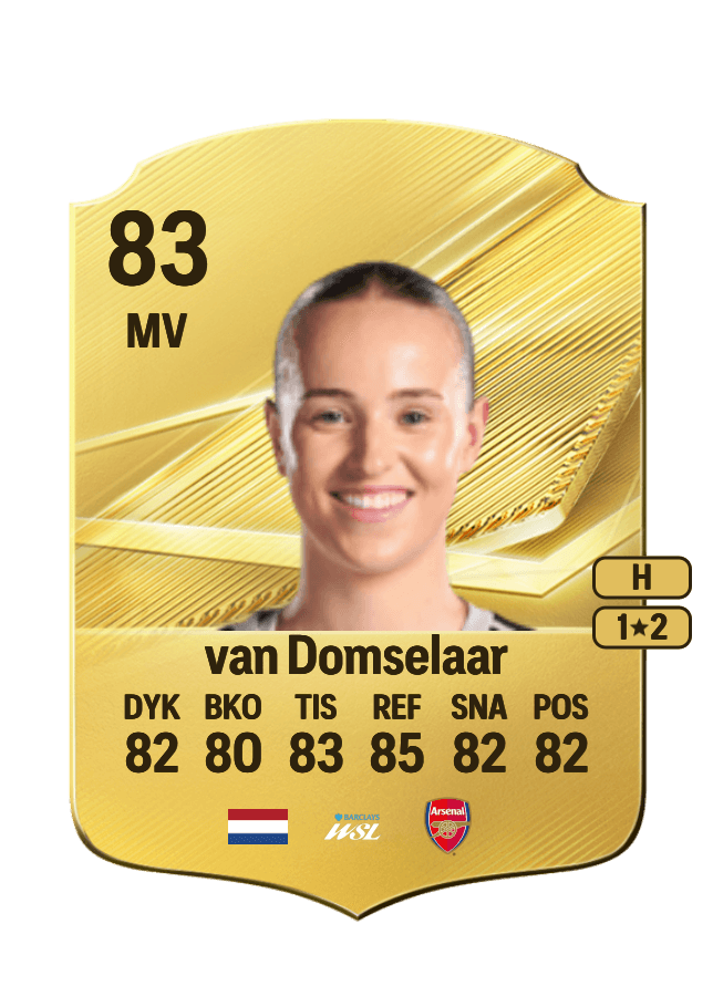 Daphne van Domselaar card