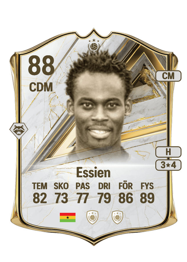 Michaël Essien card