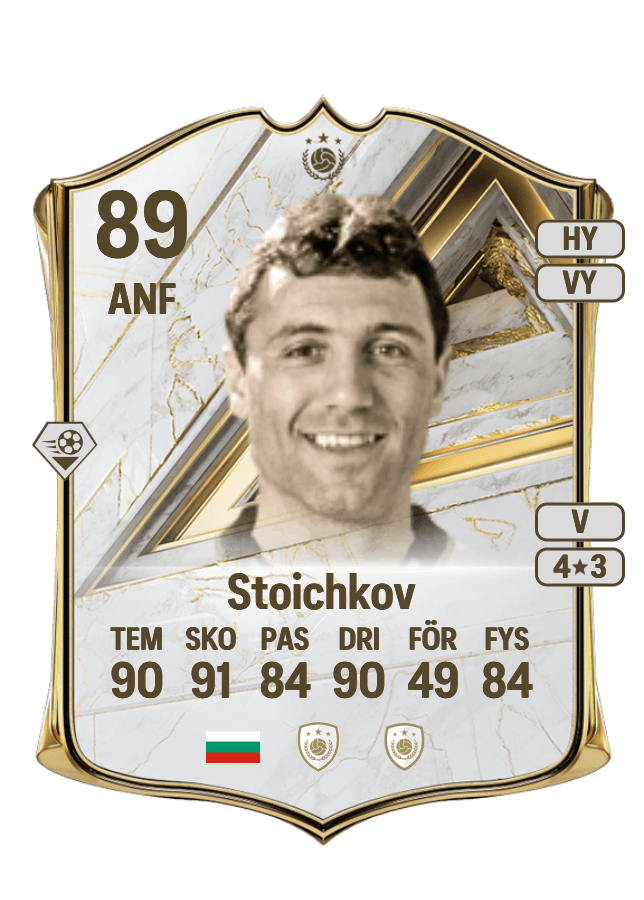 Hristo Stoichkov card