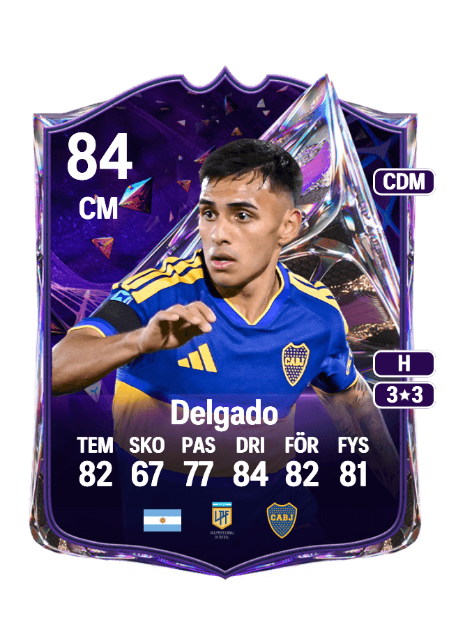 Milton Delgado card