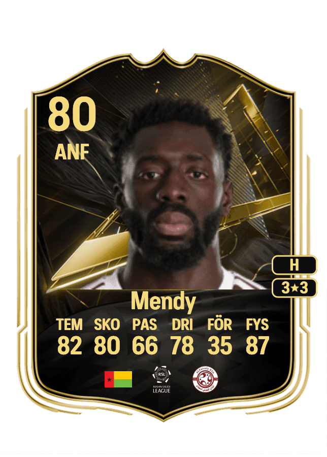 Alexandre Mendy card