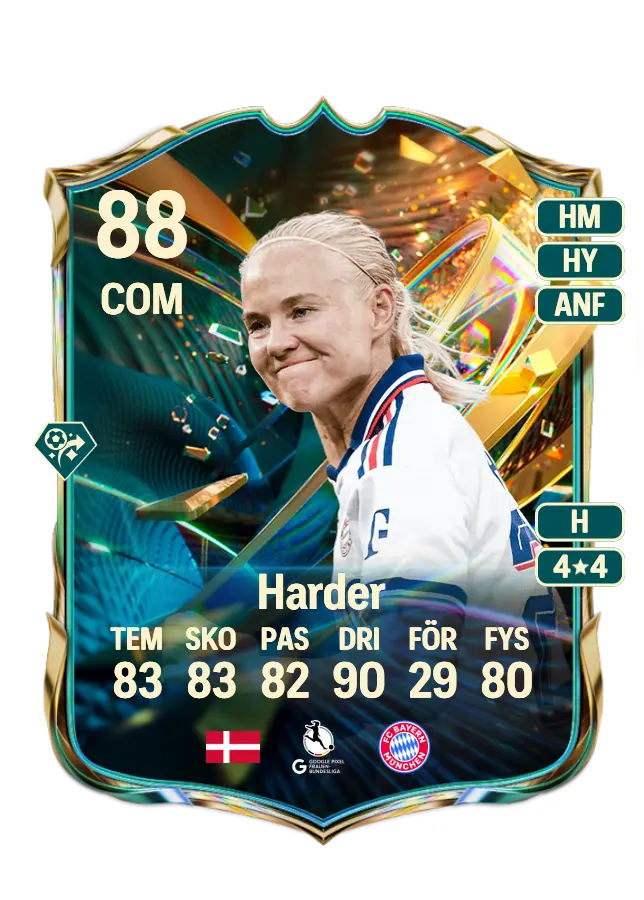 Pernille Harder card
