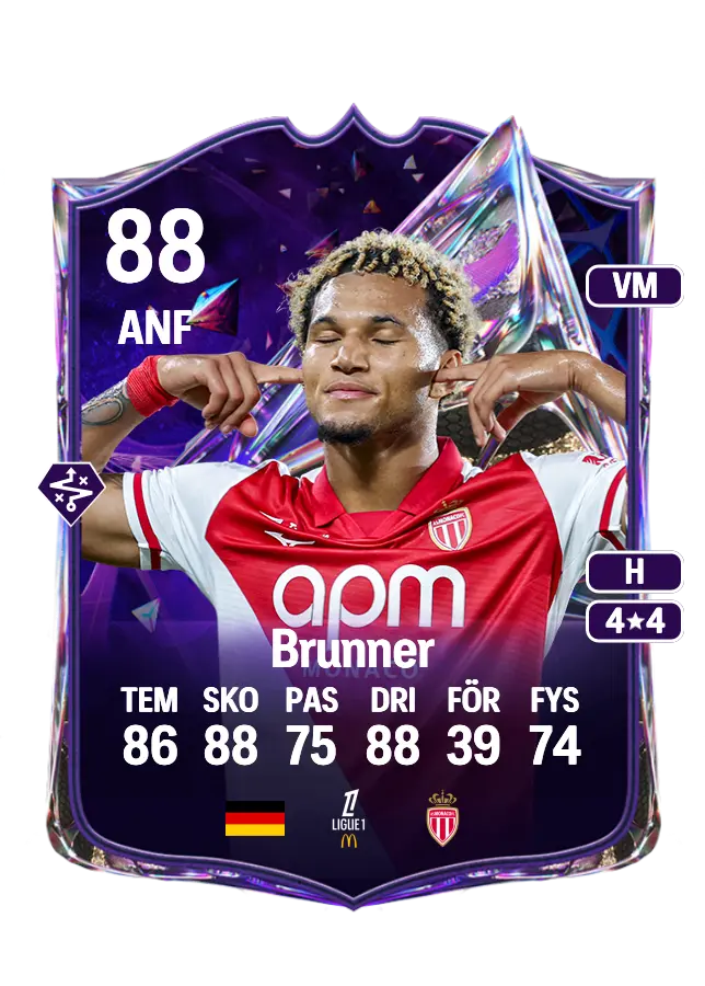 Paris Brunner card