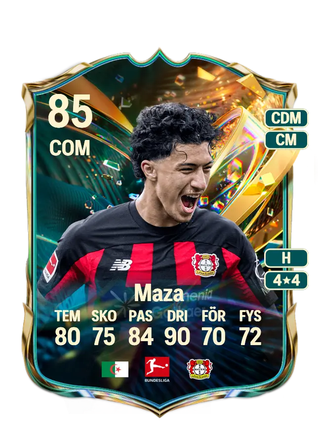 Ibrahim Maza card