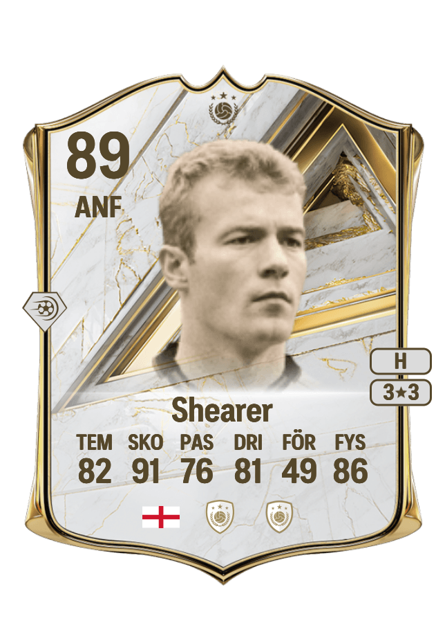 Alan Shearer card