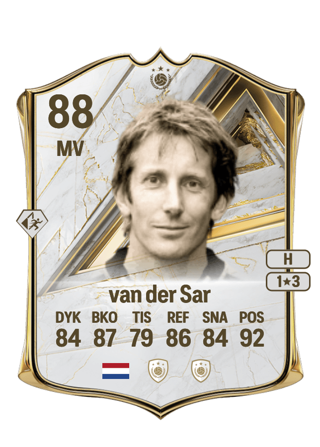 Edwin van der Sar card