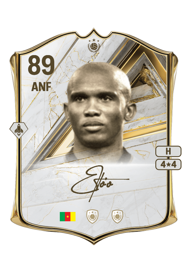 Samuel Eto'o card