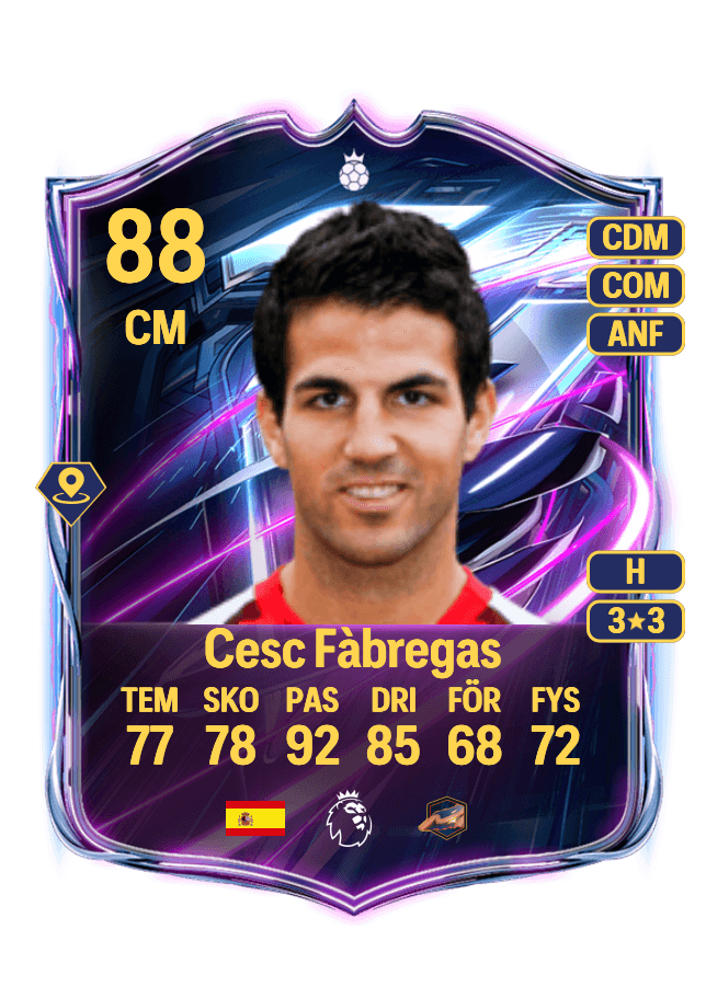Cesc Fàbregas card