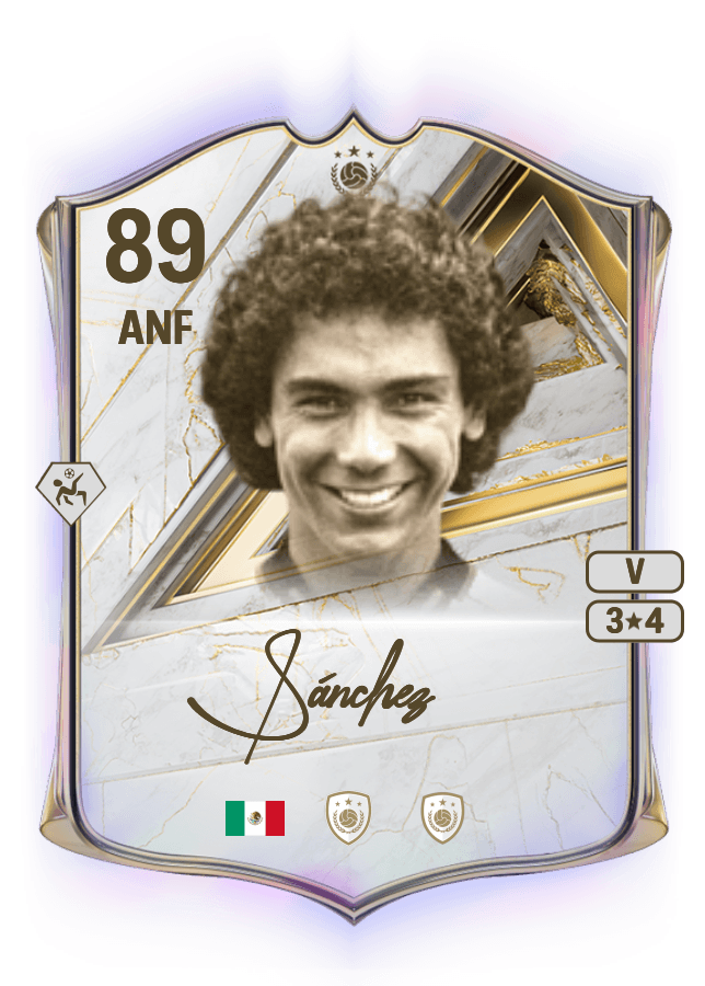 Hugo Sánchez card