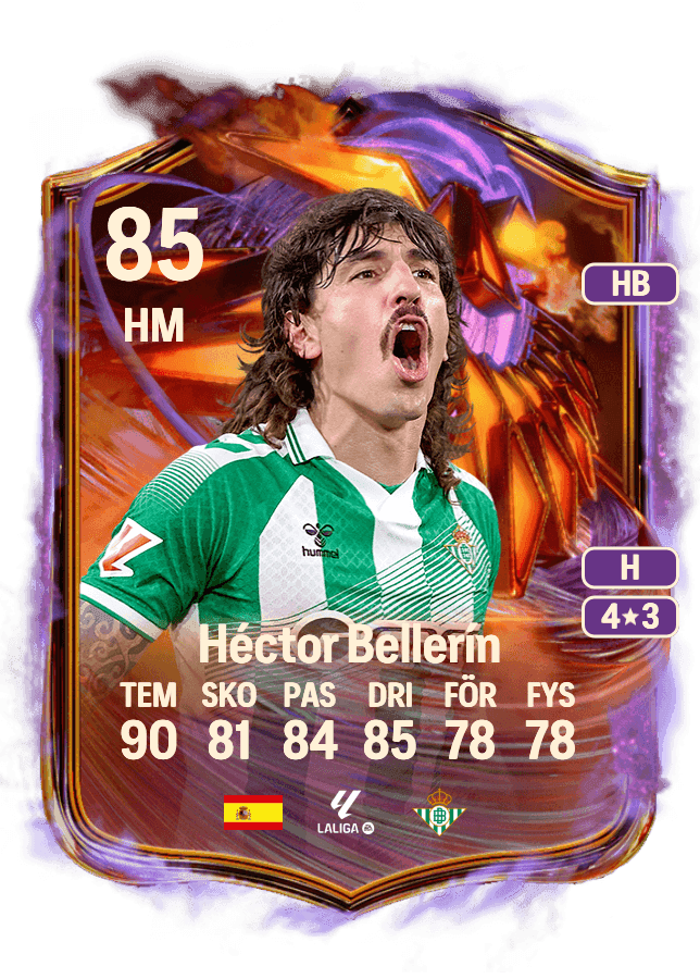 Héctor Bellerín card