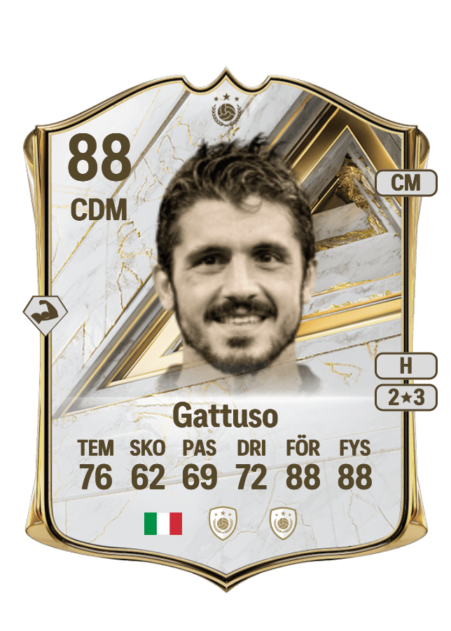 Gennaro Gattuso card