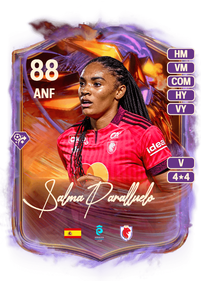 Salma Paralluelo card