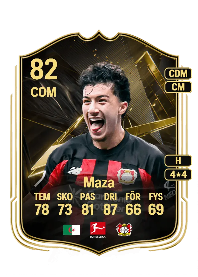 Ibrahim Maza card