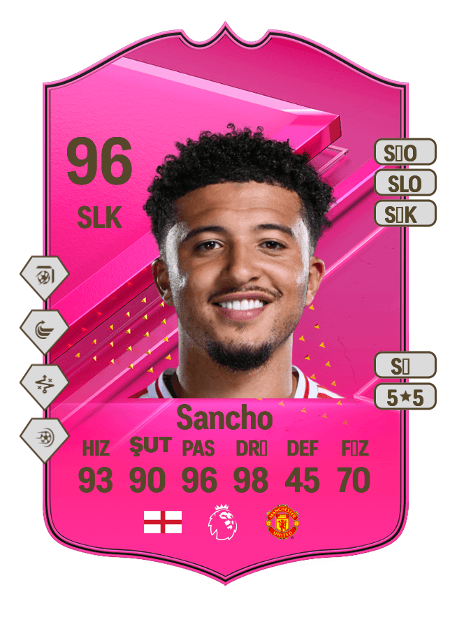 Jadon Sancho card