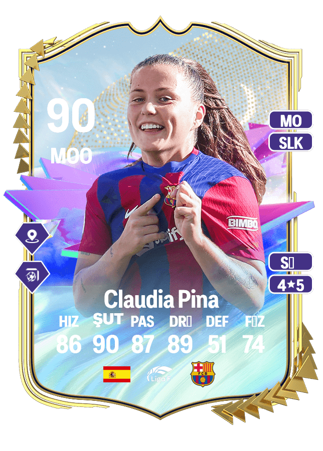 Claudia Pina card