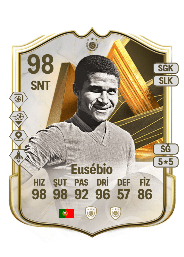 Eusébio card