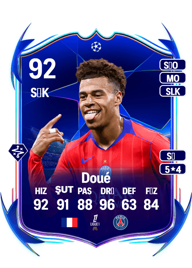 Désiré Doué card
