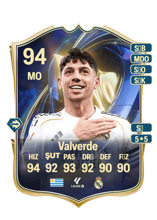 Federico Valverde card