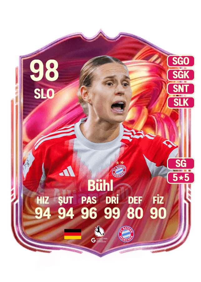 Klara Bühl card