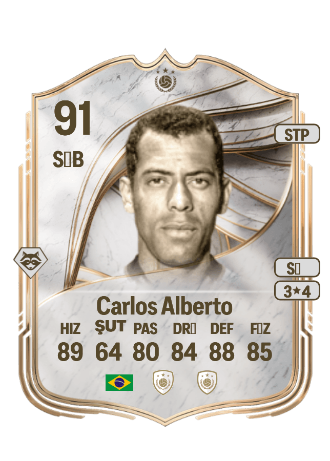 Carlos Alberto card