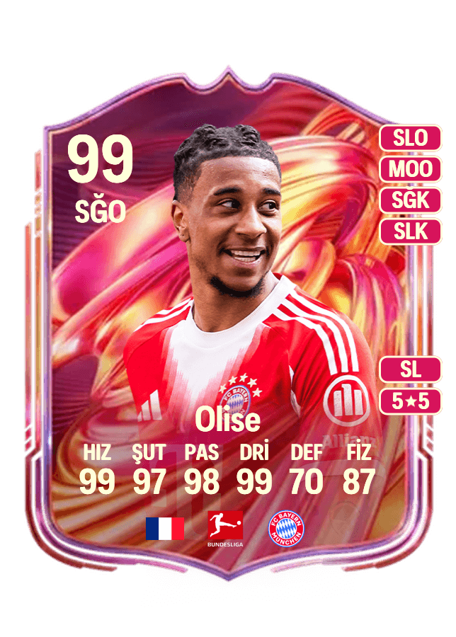 Michael Olise card