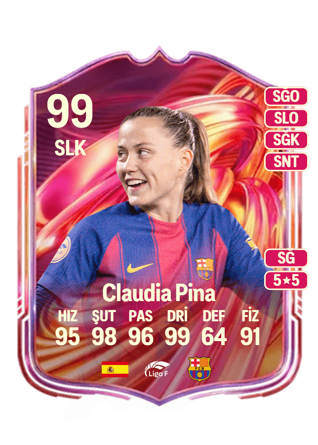 Claudia Pina card