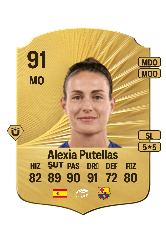 Alexia Putellas card