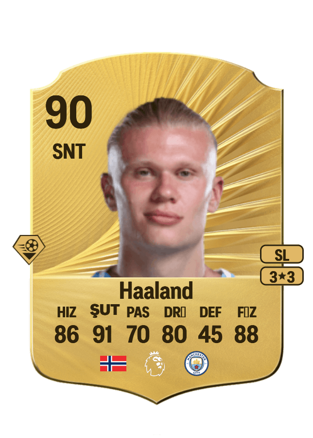 Erling Haaland card