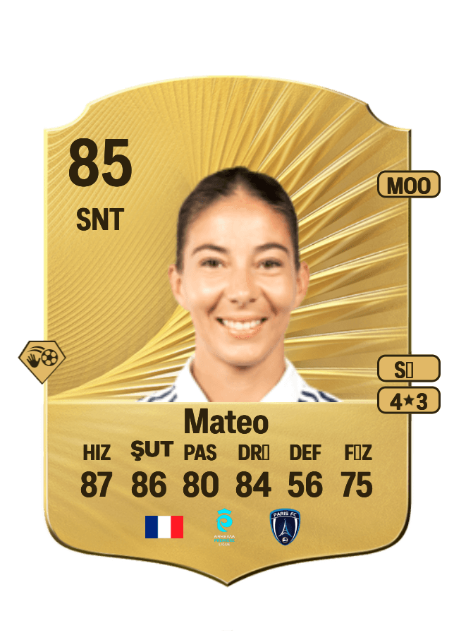 Clara Mateo card