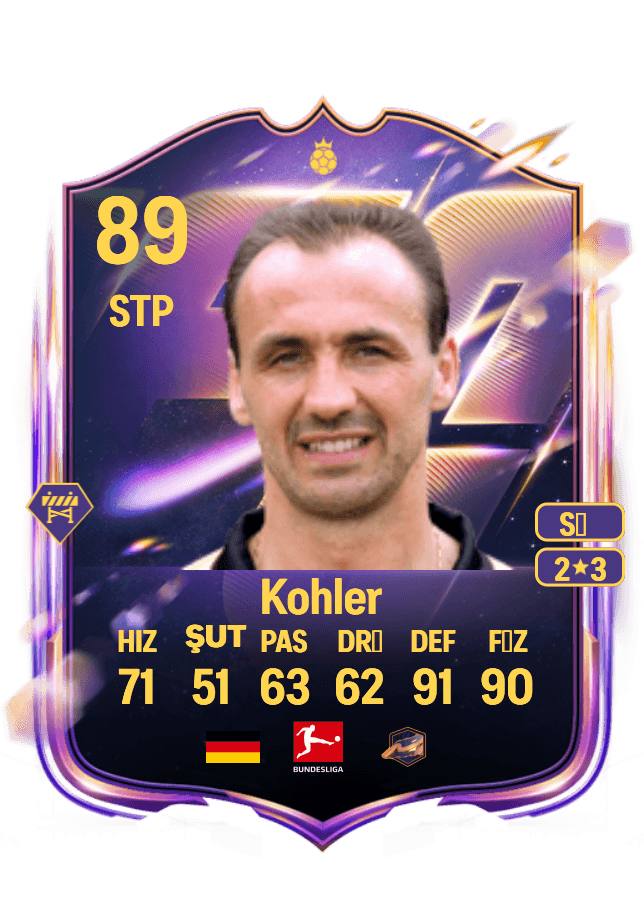 Jürgen Kohler card